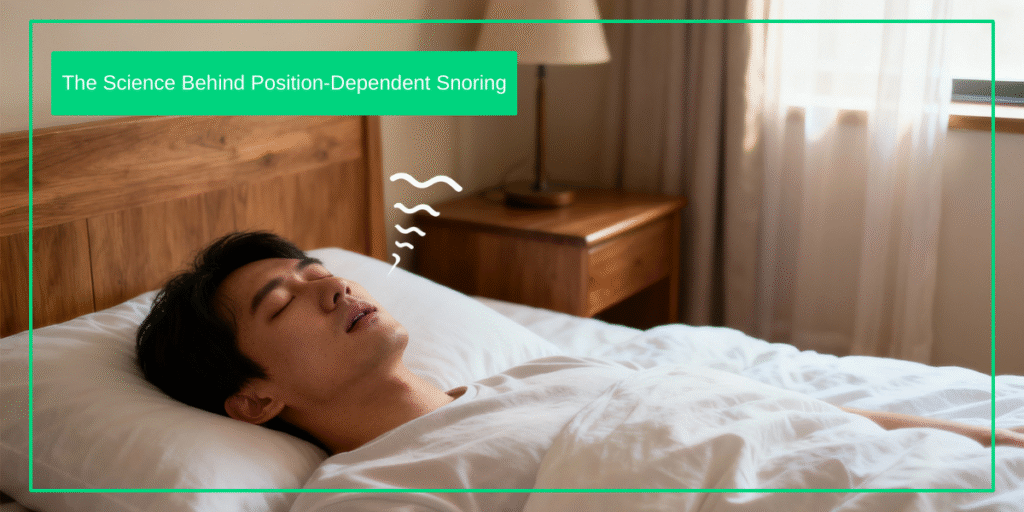 Why Do I Snore Only When Sleeping on My Back? The Science Behind Position-Dependent Snoring