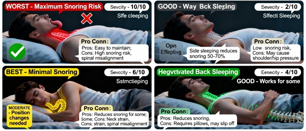 Best Sleeping Position to Stop Snoring: The Science-Backed Guide (2026)